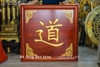 Tranh Đồng Chữ Đạo Tiếng Hán Dát Vàng 24k Khổ 107cm x 107cm