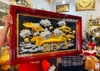 Tranh Hoa Sen Bằng Đồng Dát Vàng, Bạc Cao Cấp Khổ 1m x 60cm