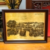 Tranh Khắc Đồng Phố Hiến Xưa Khổ 70cm x 90cm