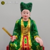 Tượng Bà Chúa Sơn Trang Bằng Đồng Đỏ Sơn Son Thếp Vàng Cao 61cm