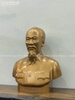 Tượng Bác Hồ Chân Dung Bán Thân Bằng Đồng Đỏ Cao 56Cm