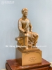 Tượng Đại Thi Hào Nguyễn Du Đúc Thủ Công Bằng Đồng Đỏ Cao 81Cm
