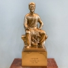 Tượng Đại Thi Hào Nguyễn Du Đúc Thủ Công Bằng Đồng Đỏ Cao 81Cm