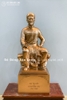 Tượng Đại Thi Hào Nguyễn Du Đúc Thủ Công Bằng Đồng Đỏ Cao 81Cm