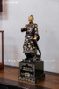 Tượng Trần Hưng Đạo Bằng Đồng Khảm Tam Khí Cao 48Cm
