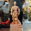 Tượng Lê Lợi Bằng Đồng Đỏ Cao 69Cm