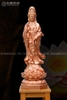 Tượng Phật Bà Quan Âm Bồ Tát Bằng Đồng Đỏ Cao 61Cm
