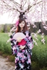 Kimono - Yukata hoa hải đường - Vẻ đẹp ấm áp đằm sâu