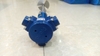 Cây khuấy sơn RB-2A Prona gắn trên nắp thùng sơn