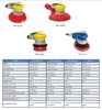 Máy chà nhám tròn 5 inch THP Model THP-A5501-VP (đế 125mm)