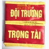 Băng đội trưởng, trọng tài, sao đỏ