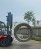 Xe nâng Heli 7 tấn kẹp ống cống bê tông tròn linh hoạt, hiệu quả.