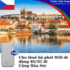 Cho Thuê Bộ Phát Wifi Đi Du Lịch Đi Cộng Hòa Séc (Czech) - Không Giới Hạn - Nhận Tại Việt Nam