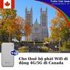 Cho Thuê Bộ Phát Wifi Đi Du Lịch Đi Canada - Không Giới Hạn - Nhận Tại Việt Nam