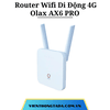 Router Olax AX6 Pro | Router Wifi Di Động 4G | Tốc độ WiFi 300 Mbps, Băng tần 2.4GHz, Pin dự phòng 4000mAh | Bảo hành 12 tháng