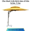 Cho Thuê Ô Dù Lệch Tâm sự kiện Cỡ Lớn 2.5x2.5m, 3x3m Tại Hà Nội, Đà Nẵng, Hồ Chí Minh, Hải Phòng