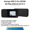 Inseego Mifi X Pro M3200 | Bộ phát wifi 5G, Tốc độ cao 2.2Gbps, Băng tần kép, Pin lớn | Bảo hành 12 tháng