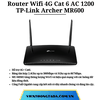Router TP-Link Archer MR600 | Router Wifi 4G Cat 6 AC 1200| Băng Tần Kép, Tốc Độ 300Mbps, Kết Nối 64 Thiết Bị| Bảo hành 12 tháng