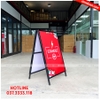 Standee Quảng Cáo, Giá Chữ A 2 Mặt Bằng Sắt