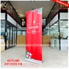 standee cuốn nhựa đế to