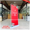 standee kiểu cửa đế sắt 80x180cm