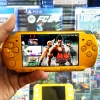 PSP 3000 màu vàng đồng, thẻ 32GB cop game--HẾT HÀNG