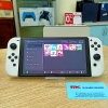 Switch OLED white set, hàng 2nd hand mod chip, thẻ 256gb---HẾT HÀNG