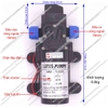 Bơm Áp Lực 12V HM-1205 (5L/P) | Máy bơm HM1205 12V