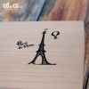 Hộp Gỗ Eiffel Vintage Đựng Trang Sức