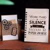 Combo Quà Tặng Sổ Tay Khắc Gỗ Và Thiệp Handmade Có 1-0-2