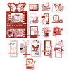 Sticker Film Butterfly trang trí handmade