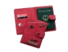 Ví đựng hộ chiếu giấy tờ khi đi du lịch màu đỏ Q1