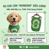 ÁO 2 DÂY HEINEKEN DÀNH CHO CHÓ MÈO