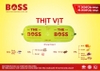 THỨC ĂN TƯƠI - THỊT XAY (RAW FOOD) THE BOSS CHO CHÓ MÈO