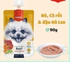 WANPY - SÚP THƯỞNG NẮP VẶN 90G CHO CHÓ