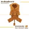 Áo Liền Quần Cho Chó Mèo Hình Sư Tử