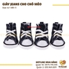 Giày Cho Chó Mèo Bằng Vải Jeans
