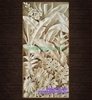 Phù điêu hoa chuối (hoa chuối và lá ráy leo) 048