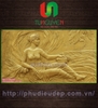 Phù điêu thiếu nữ 016