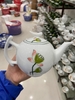 Bộ trà bưởi cành vẽ đài sen