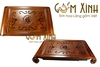 Khay đựng ấm chén cuốn thư