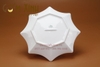 Đĩa sao Bát Tràng men trắng cỡ S1 (24cm)