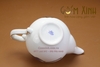 Bộ trà Chóp lửa sen xanh vàng kim