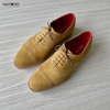 Cap Toe Oxford Suede