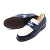 Penny Loafer BM06 Navy/White