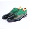Balmoral Wingtip Oxford - Green/Patina