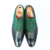 Balmoral Wingtip Oxford - Green/Patina