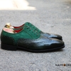 Balmoral Wingtip Oxford - Green/Patina