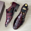 Fisherman Sandal AL06 Burgundy