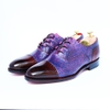QUATER BROGUES OXFORD LACE UP PATINA (MTM)